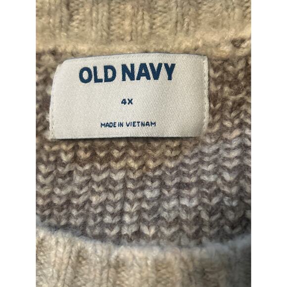 NWT Old Navy Plus Size Women's Cheetah Print Sweater Size 4X - Picture 3 of 5